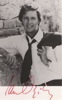Ian Ogilvy The Saint TV Show Hand Signed Photo MINT