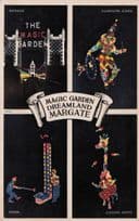 Illuminated Test Your Weight Machine Margate Kent Clown Vintage Postcard