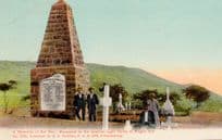 Imperial Light Horse Military Monument Johannesburg Old South Africa Postcard