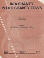 In A Shanty Old Town Vintage Sheet Music