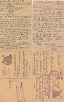 Indian Radio TV Show 4x India Religious Broadcasting Letters Postcard s