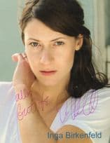 Inga Berkenfeld German TV Film Actress Hand Signed Photo
