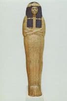 Inner Coffin Of Henutmehit Egyptian Priest Of God Amun Museum Postcard