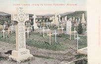 Intombi Cemetary South Africa Gordon Highlanders Memorial Old Postcard