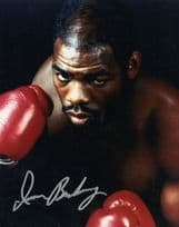 Iran Barkley WBC WBA Champion USA Boxer 10x8 Hand Signed Photo