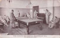 Irish Counties War Hospital Marlborough Hall Glasnevin WW1 Postcard