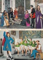 Irish Dancers at County Clare Ireland 2x 1970s Postcard s