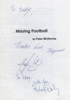 Irish Rachael Dowling Football Hand Signed Theatre Programme