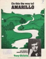Is This The Way To Amarillo Tony Christie Sheet Music