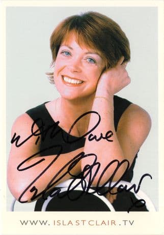Isla St Clair The Generation Game Quiz Show Official Hand Signed Photo