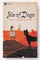 Isle Of Dogs Wes Anderson Film Movie As Rare Old Book Cover Postcard