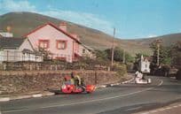 Isle Of Man Victory Bend Motorbike TT Race Racing Postcard