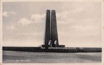 Ismaelia War Monument Defence Canal De Suez Israel RPC Postcard