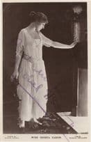 Isobel Elsom Silent Film & Theatre Actress Antique Hand Signed Photo