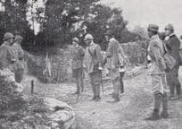 Italian War Military Inspection Postcard