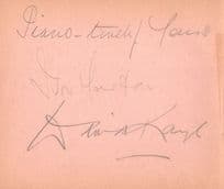 Ivor Moreton and Dave Kaye Hand Signed Autograph