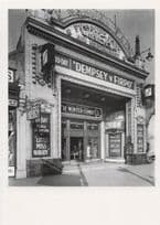 Jack Dempsey Vs Luis Firpo Cinema Live Boxing Award Photo Postcard