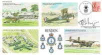 Jack Hargreaves Military Station Commander Hendon RAF Hand Signed FDC