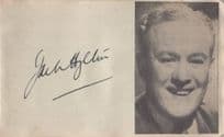 Jack Hylton Antique Original Hand Signed Autograph