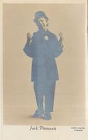 Jack Pleasants The Bashful Yorkshire Comedian Antique Theatre Postcard