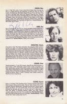 Jack Smethurst Guy Siner Hand Signed Autograph Page