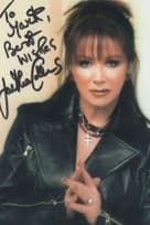 Jackie Collins Author Hand Signed Photo