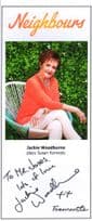 Jackie Woodburne Neighbours Hand Signed Cast Photo & Amazing Reverse