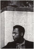 James Baldwin Gravestone Racial Sexual Book Author Photo Postcard
