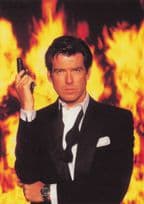 James Bond Goldeneye 007 Film Postcard Great Reverse