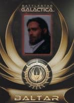 James Callis RARE Film Cell Clip Battlestar Galactica Trade Card