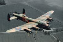 James Flowers 50 WW2 Squadron Lancaster War 12x8 Hand Signed Photo