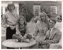 James Fox in Sun Child Twiggy Premiere ITV 10x8 Hand Signed Photo