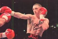 James Jazza Dixon British Boxing Champion 8x6 Hand Signed Photo
