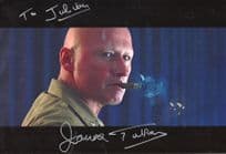 James Tolkan Top Gun Back To The Future Giant Hand Signed Photo