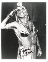 Jamie Farr Transvestite Corporal Klinger MASH 10x8 Hand Signed Photo