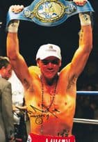 Jamie Moore Boxing Giant 12x9 Hand Signed Photo
