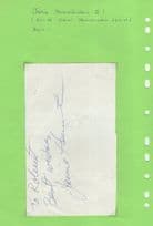 Jamie Son Of Oscar Hammerstein Hand Signed Vintage Autograph