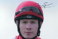 Jamie Spencer Irish Horse Racing Jockey Hand Signed Photo
