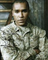 Jamil Walker Smith Stargate Atlantis Giant 10x8 Hand Signed Photo
