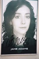 Jane Adams Frasier Hung Twin Peaks Hand Signed Large Photo