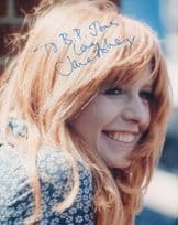 Jane Asher Stunning 1980s Glamour Large 10x8 Hand Signed Photo