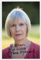 Jane Wymark Midsomer Murders Hand Signed Photo & Letter COA