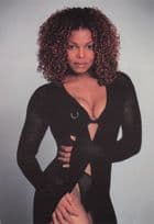 Janet Jackson Classico Rare San Fransisco Photo Postcard