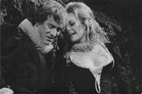 Janet Suzman & Alan Howard as Benedict & Beatrice Shakespeare Play Postcard