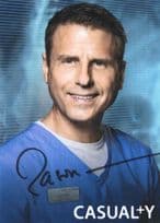 Jason Durr as David Hide BBC Casualty Hand Signed Cast Card Photo