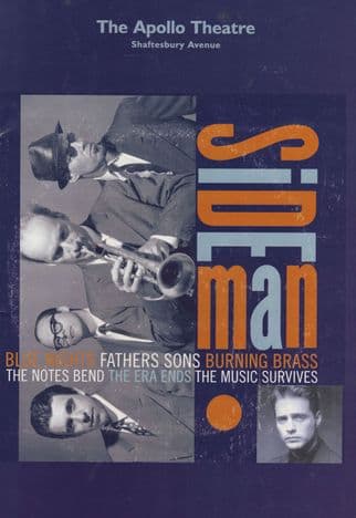 Jason Priestley Side Man Jazz London Hand Signed Theatre Programme