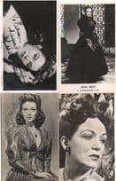 Jean Kent 4x Original Old Hand & Pre Printed Rare Signed Photo s