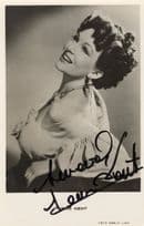 Jean Kent Antique Rare Hand Signed Real Photo Postcard