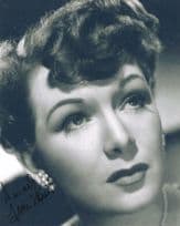 Jean Kent Vintage 9x6 Hand Signed Photo