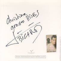 Jean Marie Bigard Le Missionaire Hand Signed Photo Sleeve
